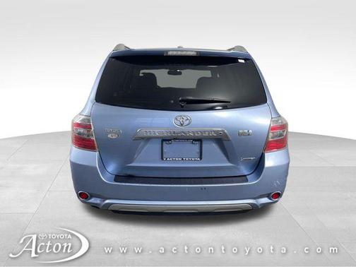 Blue 2009 Toyota Highlander Hybrid Limited