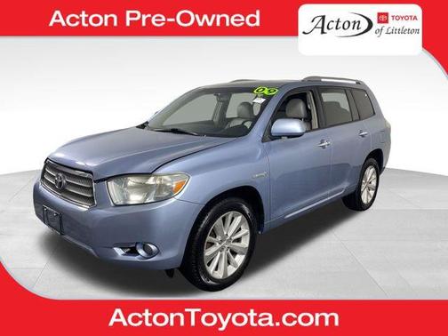 Blue 2009 Toyota Highlander Hybrid Limited