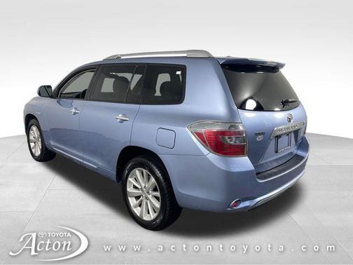 Blue 2009 Toyota Highlander Hybrid Limited