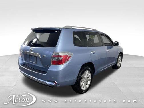 Blue 2009 Toyota Highlander Hybrid Limited