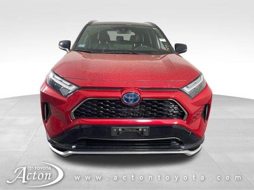Supersonic Red/Midnight Black Metallic 2023 Toyota RAV4 Prime XSE