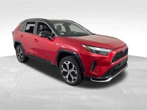 Supersonic Red/Midnight Black Metallic 2023 Toyota RAV4 Prime XSE