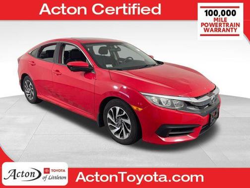 Rallye Red 2018 Honda Civic EX