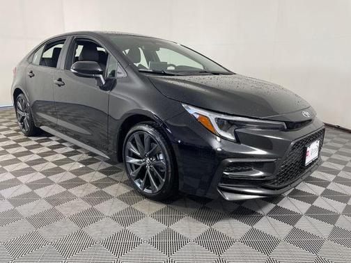 Midnight Black Metallic 2026 Toyota Corolla SE