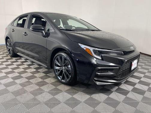 Midnight Black Metallic 2026 Toyota Corolla SE