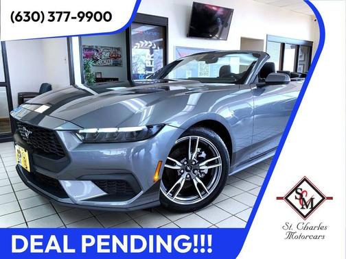 Pewter 2025 Ford Mustang EcoBoost Premium