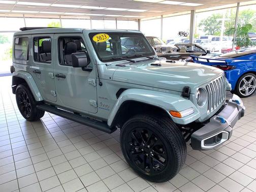 Earl Clear Coat 2023 Jeep Wrangler Sahara 4xe 4x4 4dr SUV