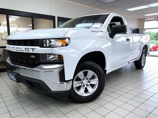 Summit White 2021 Chevrolet Silverado 1500 WT