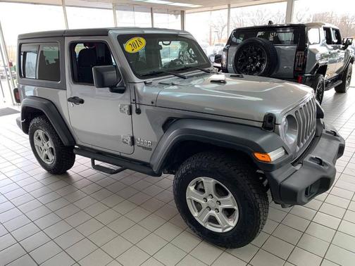 Silver 2018 Jeep Wrangler Sport S