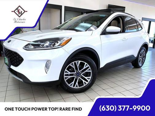 Oxford White 2020 Ford Escape SEL