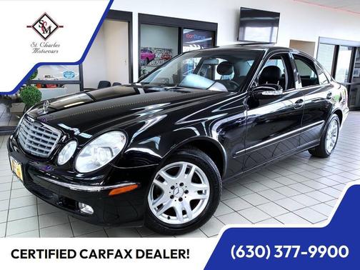 Black 2005 Mercedes-Benz E-Class E 320 4dr Sedan