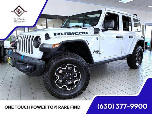 Bright White Clear Coat 2023 Jeep Wrangler Rubicon