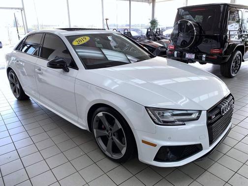White 2019 Audi S4 3.0T Premium