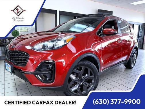 Hyper Red 2022 Kia Sportage S