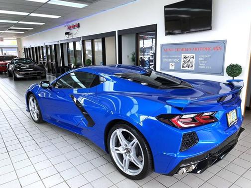 Blue 2025 Chevrolet Corvette Stingray w/1LT