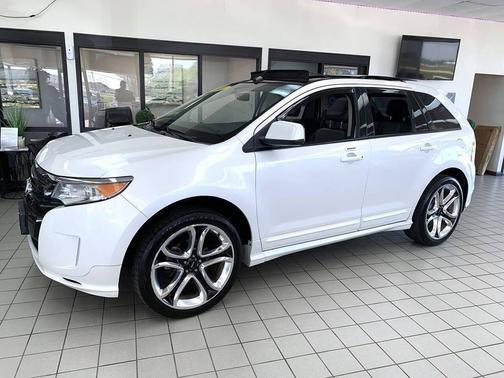 White 2011 Ford Edge Sport