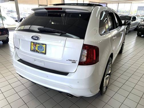 White 2011 Ford Edge Sport
