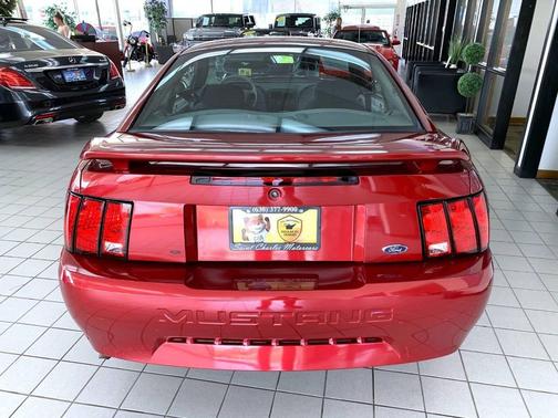 Maroon 2004 Ford Mustang Base