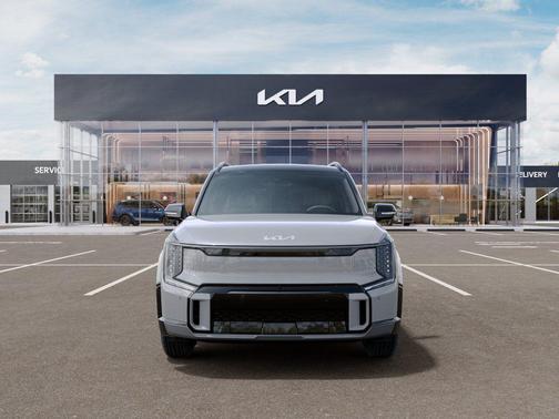 Gray / Black 2026 Kia EV9 GT-Line