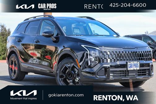Ebony Black 2026 Kia Sportage X-Line