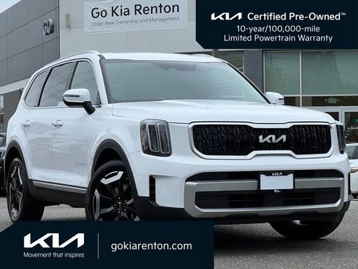 White Pearl 2023 Kia Telluride EX