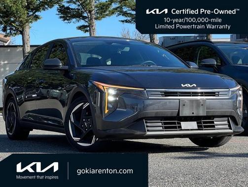 Gray 2025 Kia K4 EX