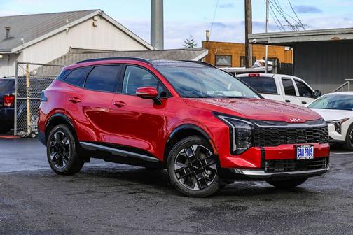 Red 2026 Kia Sportage SX-Prestige