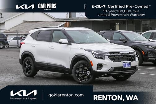 Snow White Pearl 2026 Kia Seltos EX