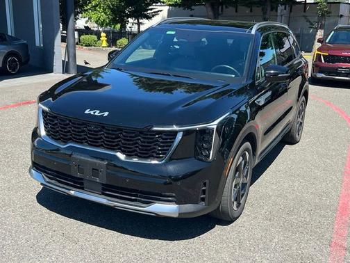 Aurora Black 2025 Kia Sorento Plug-In Hybrid SX Prestige