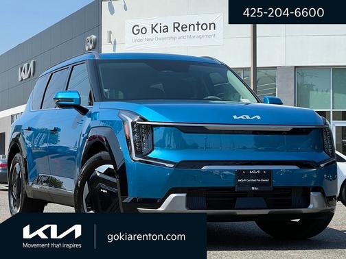 Ocean Blue 2024 Kia EV9 Land