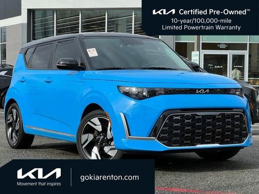 Surf Blue 2023 Kia Soul GT-Line