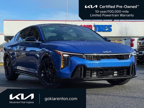 Wave Blue 2025 Kia K4 GT-Line Turbo