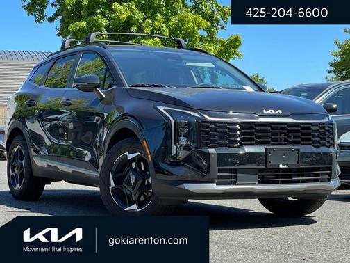 Black 2026 Kia Sportage Hybrid EX