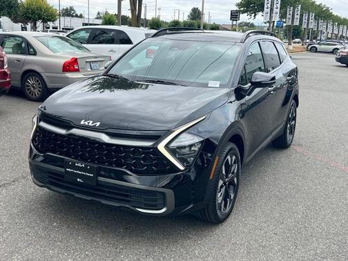Ebony Black 2023 Kia Sportage X-Line