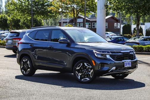 Gray 2026 Kia Seltos SX