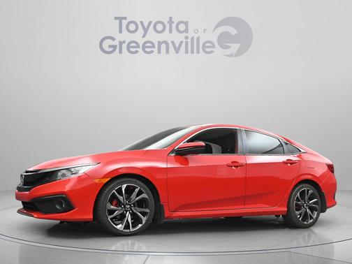 Rallye Red 2020 Honda Civic Sport