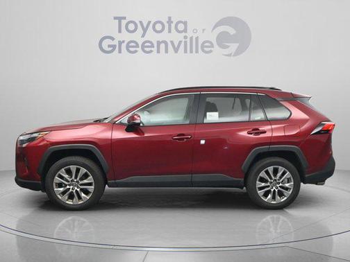 Ruby Flare Pearl 2025 Toyota RAV4 XLE Premium
