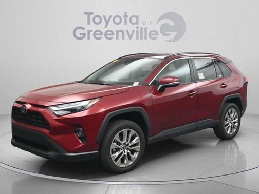 Ruby Flare Pearl 2025 Toyota RAV4 XLE Premium
