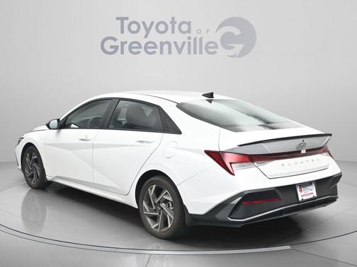 Serenity White 2025 Hyundai ELANTRA Sport