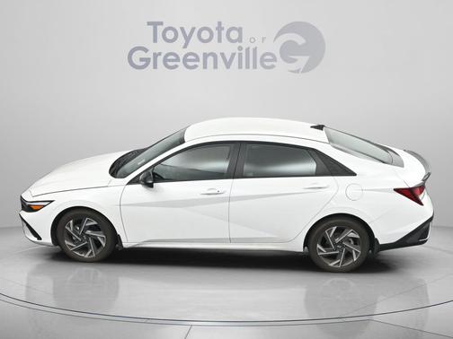 Serenity White 2025 Hyundai ELANTRA Sport