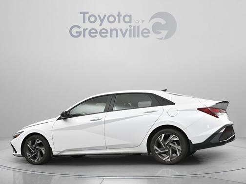 Serenity White 2025 Hyundai ELANTRA Sport