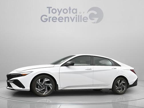 Serenity White 2025 Hyundai ELANTRA Sport