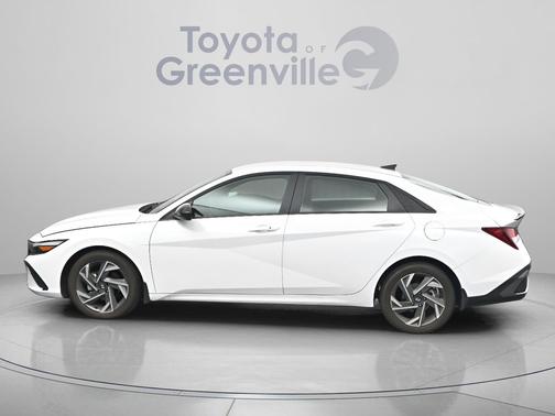 Serenity White 2025 Hyundai ELANTRA Sport