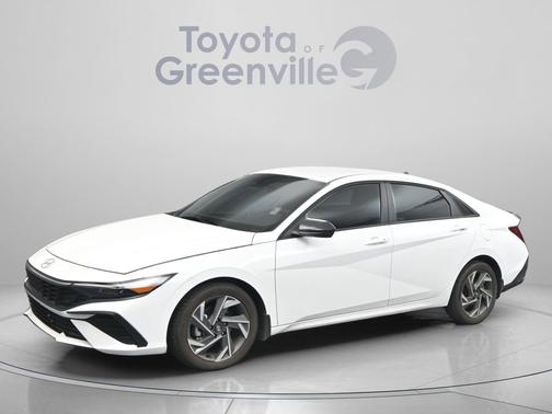 Serenity White 2025 Hyundai ELANTRA Sport