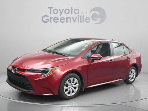 Ruby Flare Pearl 2025 Toyota Corolla LE