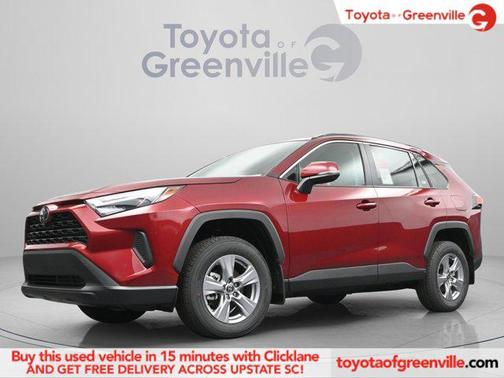 Ruby Flare Pearl 2025 Toyota RAV4 XLE