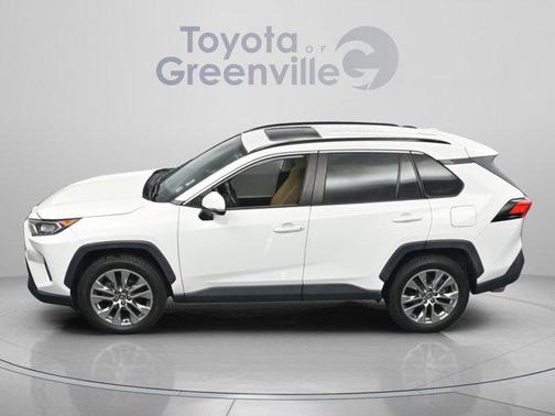 Super White 2020 Toyota RAV4 XLE Premium