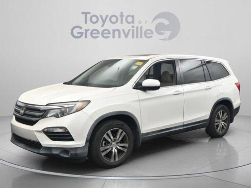 White Diamond Pearl 2017 Honda Pilot EX-L