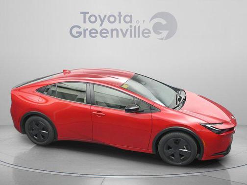 Supersonic Red 2025 Toyota Prius LE