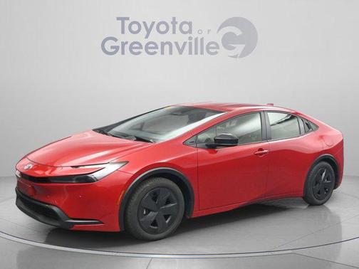 Supersonic Red 2025 Toyota Prius LE